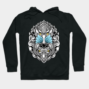 Ornate Baboon Hoodie